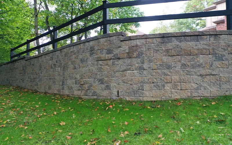 Landscaping hardscape project by Q&A