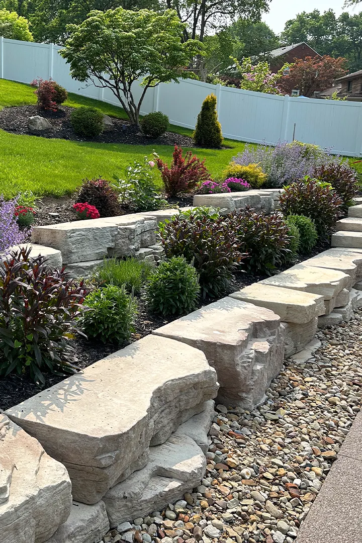 Landscaping planting project in Pittsburgh