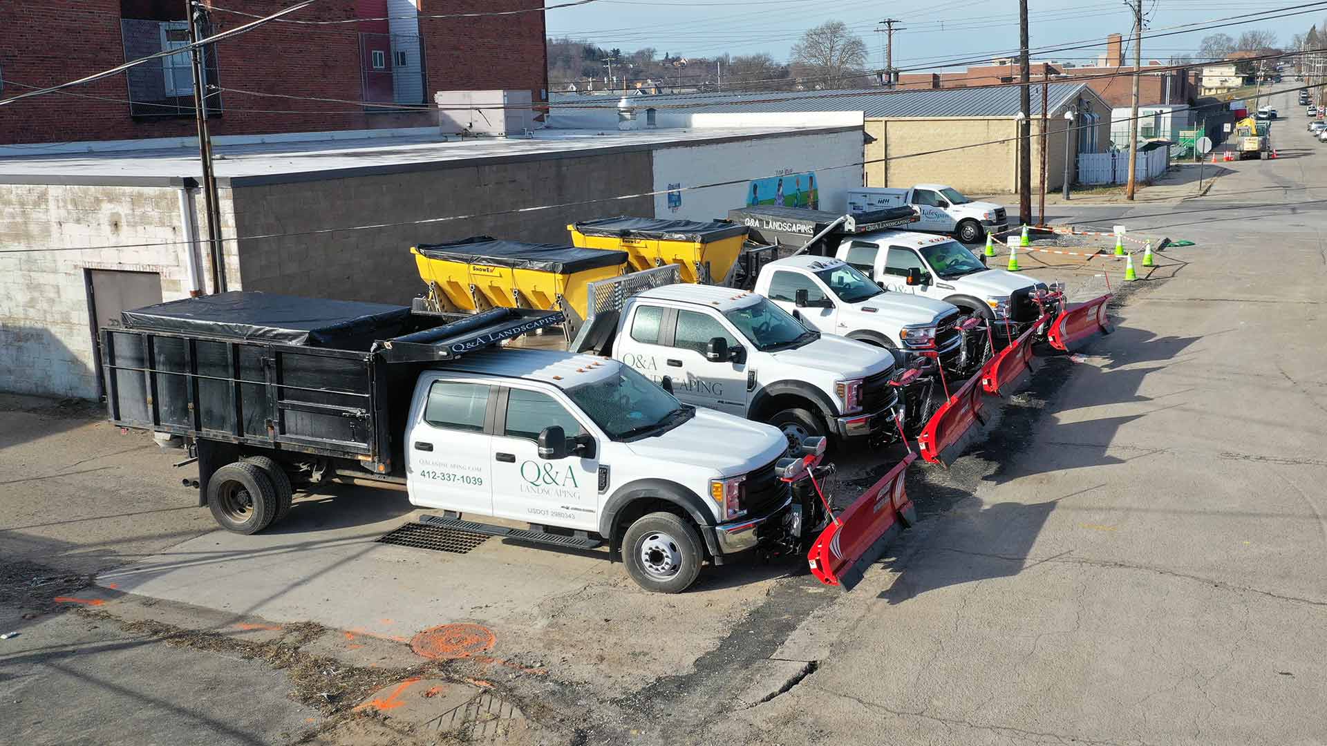Q&A fleet of trucks